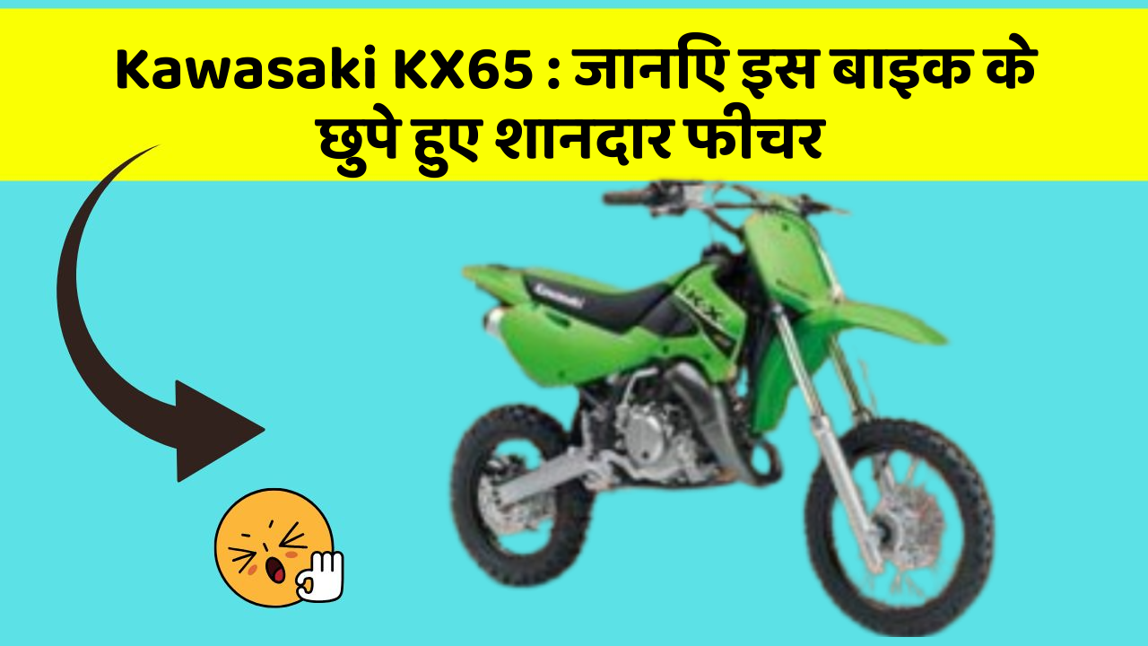 Kawasaki KX65: कार की दुनिया में आ रहा है एक नया बदलाव, जानिए क्या है ये खास फीचर!